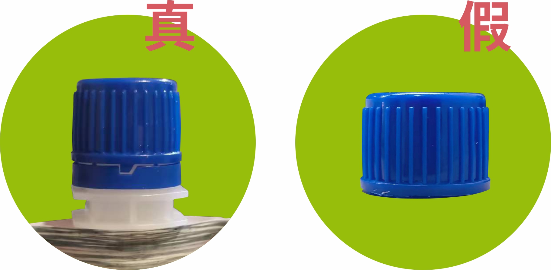 吊針液蓋子真假辨別